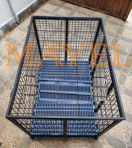 Mild Steel Dog Cage, Shape : Rectangle