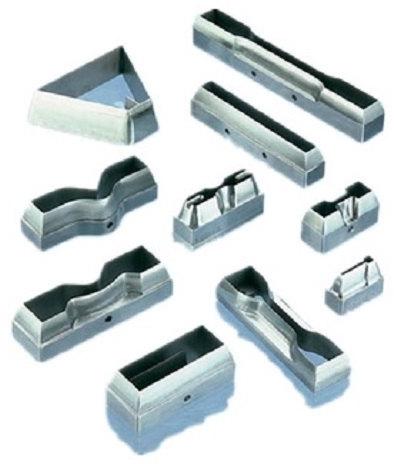 Polished Ikon Dumbbell Shape Die, For Industrial Use, Color : Shiny Silver