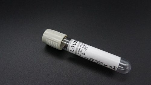 Round Fluoride Oxalate Non Vacuum Double Cap, For Filling Blood, Size : 2ml 3ml