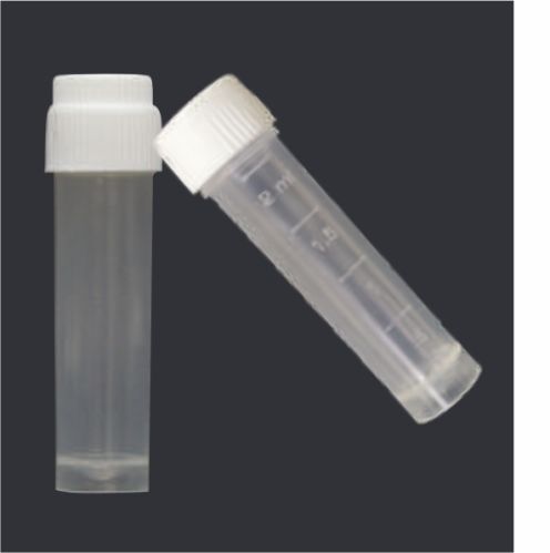 Plastic LEVRAM Storage Vial, For Laboratory Use, Feature : Fine Finished, Good Quality, Transparent