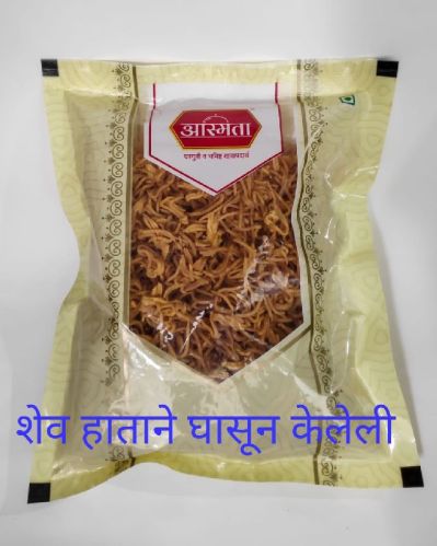 Aasmta Lasun Shev Namkeen, For Snacks, Taste : Spicy