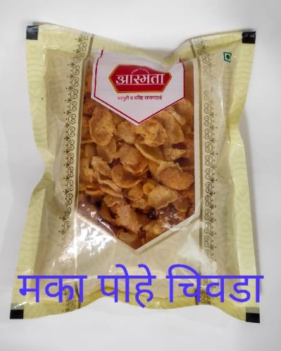 Aasmta Makka Poha Chivda Namkeen, For Snacks, Grade Standard : Food Grade