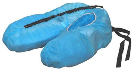 CONDUCTIVE STRIP NON WOVEN SHOE COVER