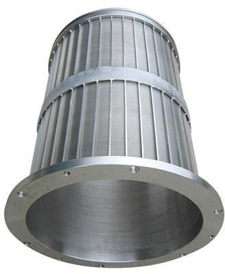 SS 304 Rotary Drum Screen