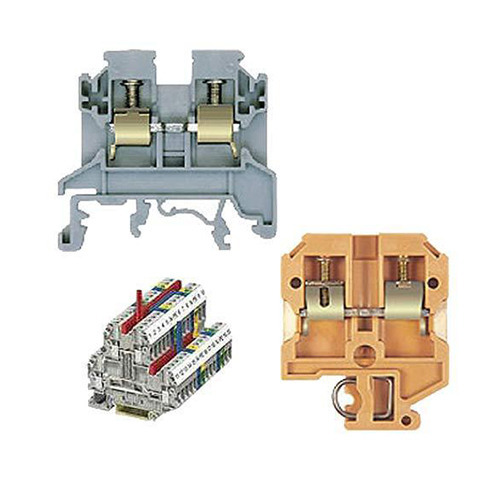 Iron Elmex Terminal Block, For Commercial, Color : Standard