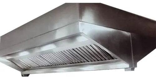 Rectangular Stainless Steel Exhaust Hood