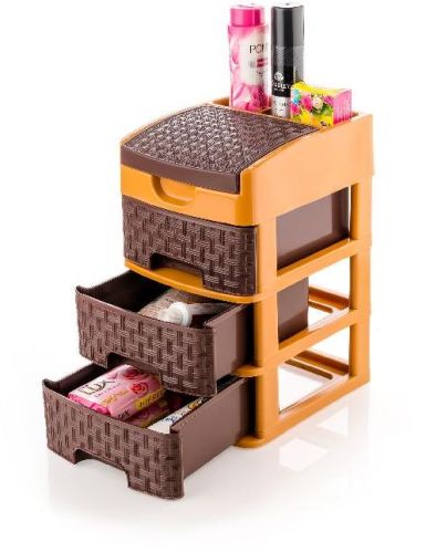 Rectangular 3 Layer Mini Modular Drawer, For Home, Feature : Durable, Fine Finished