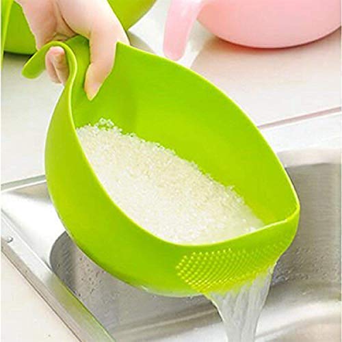 Plastic Rice Bowl With Handle