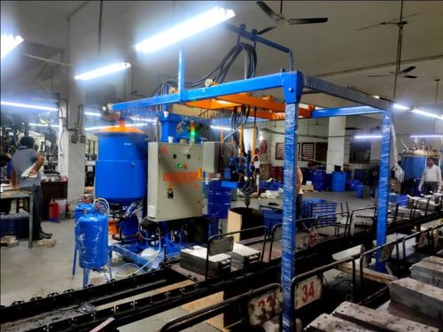 44 Station Conveyor Type PU Pouring Machine