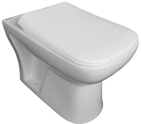 Floor Mounted Western Commode, Color : White