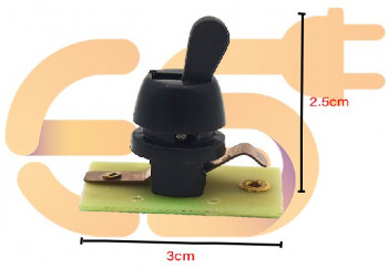 2A SPST Antique Style On/off Ceramic Base Light Switch