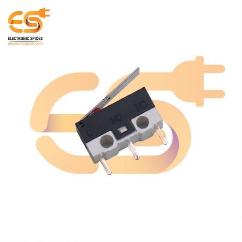 KW3 2A 125V SPCO Micro Size Black Color Lever Arm Plastic