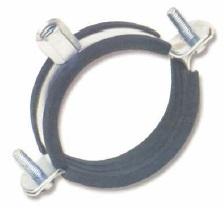 Mild Steel Pipe Support Clamp, Technics : Hot Dip Galvanized