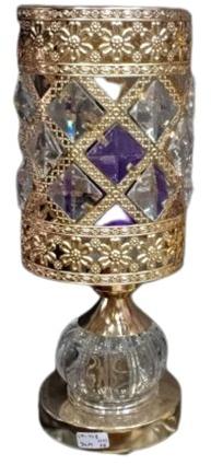 LED Glass Table Lamp, Color : Brown