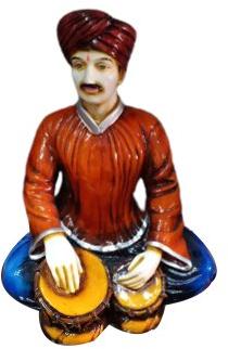 Man Tabla Statue, Color : Multicolor