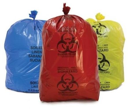 Plain Corn Starch Compostable Garbage Bag, Color : Multiple Color