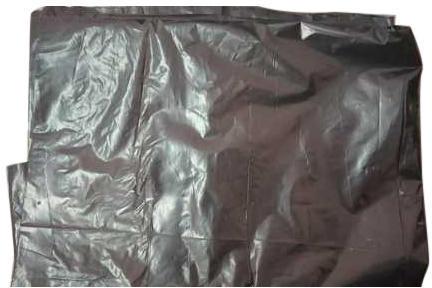 Plain LDPE Garbage Bag, Color : Black