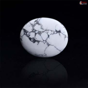 Howlite Stone, Size : 40.95 X 34.37 X 5.05 MM