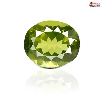 Natural Peridot Stone, Size : 11.43 X 9.63 X 6.34 MM