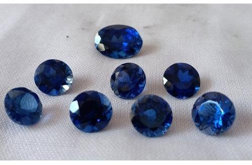 Sapphire Imitation Stone, Size : 5-10 Mm