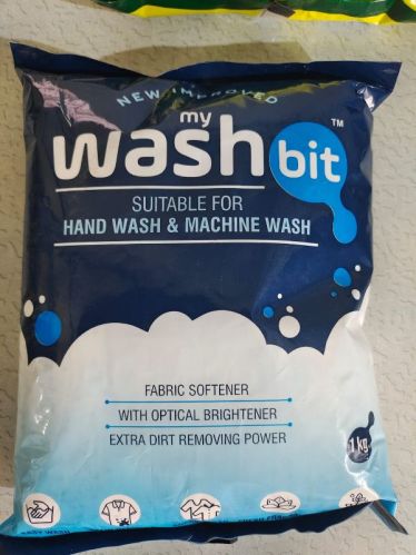 Detergent Powder, For Cloth Washing, Packaging Type : Plastic Pouch