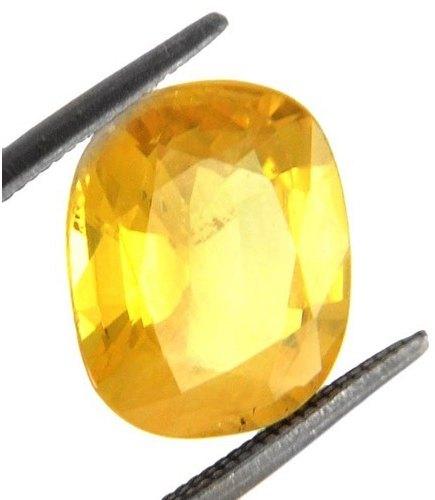 Oval Pukhraj Gemstone, Color : Yellow