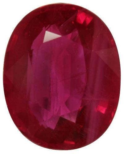 Oval Ruby Gemstone