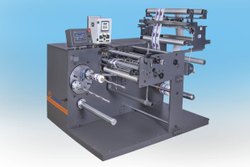 Semi-Automatic Label Slitter Rewinder