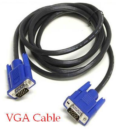 VGA Cable, Color : Black
