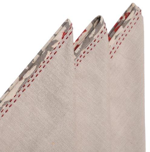 Cotton Embroidered Napkins, Size : 16*16 Inch