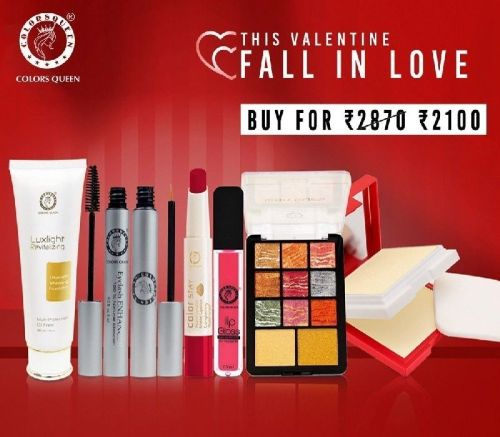 Combo Makeup Kit, Color : Multicoloured