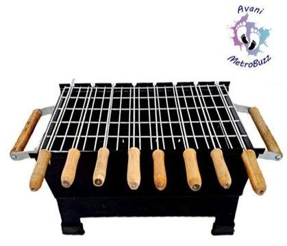 Stainless Steel Barbeque Grill, Power Source : Electric