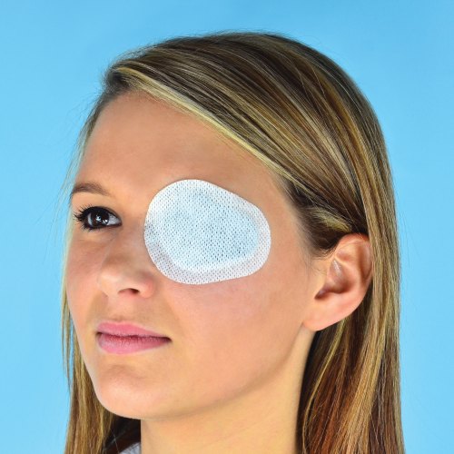 Non-Woven Eye Dressing Pad, Packaging Size : Single for Hospital