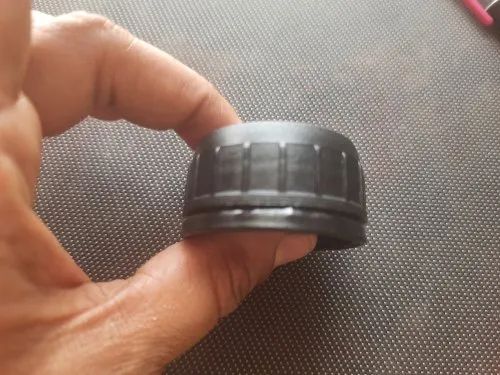 HDPE Lubricant Oil Bottle Cap, Shape : Round