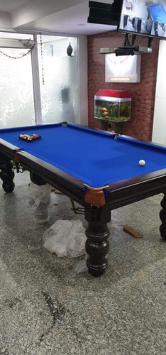 Solid Wood Bumper Pool Table, Size : 4.5 X 9 Feet