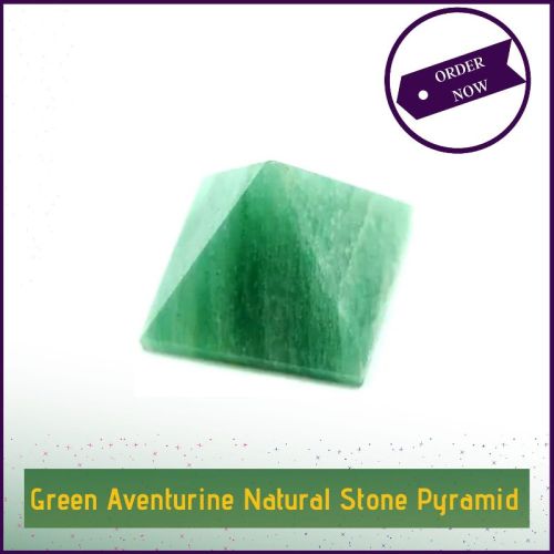 Green Aventurine Pyramid, Feature : Attractive Appearance, Highly Effective, Superior Finish