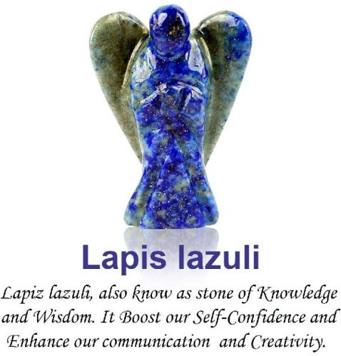 100gm To 200gm Lapis Lazuli Angel, Size : 0.5 Inch To1Inch