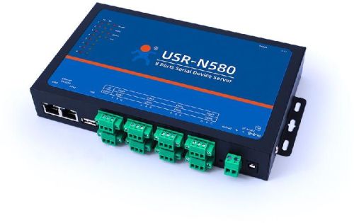 8 Port RS485 To Ethernet Converter (USR-N580-H7)