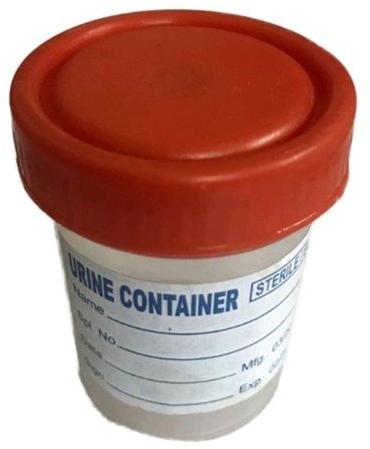 Polypropylene Urine Container, Capacity : 60 ML