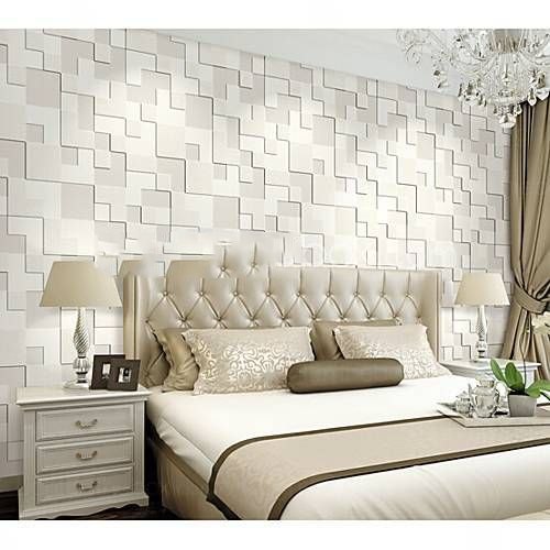 PVC Bedroom Wallpaper