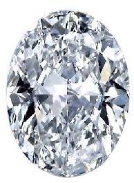 Polished Oval Shape Diamond For Jewellery Use