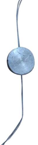 Concrete Zinc Anode, Color : Grey