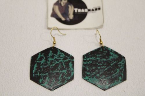 Light Weight Polished Printed Custom Brass Earring, Occasion : Party Wear