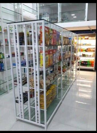 Free Standing Double Sided Display Rack