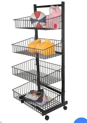 GENERIC Metal Basket Rack, Size : Multisizes