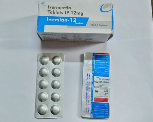 Iversian 12 Mg Tablets, Purity : 99%