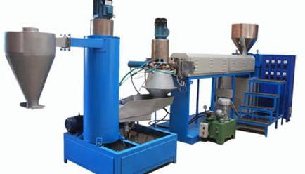 Plastic Recycling Machine With Die Face Cutter