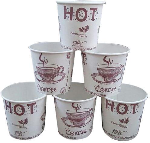 Round 100 ML Paper Cup, For Coffee, Ice Cream, Tea, Feature : Biodegradable, Light Weight