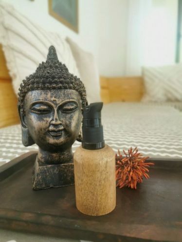 Glass Cosmetic Packaging Wooden Jar, Feature : Eco Friendly, Recyclable