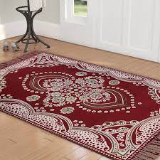 Rectangular Designer Carpets, For Long Life, Pattern : Printed